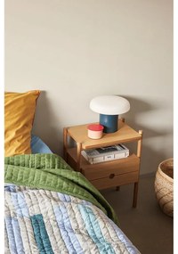 Noptieră în culoare naturală cu aspect de lemn de stejar Appeal – Hübsch