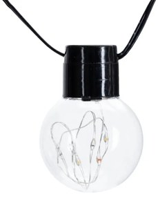 Aigostar - Ghirlandă LED decorativă pentru exterior 160xLED/3,6W/230V 10m IP44 alb cald