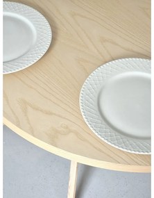 Masă de dining din lemn de frasin 90x90 cm Jubi – Ragaba