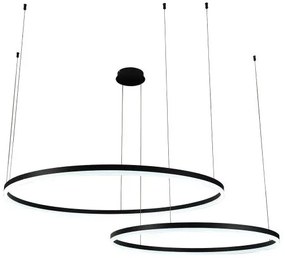 Lustră LED dimabilă pe cablu LED/128W/230V 3000-6500K + telecomandă