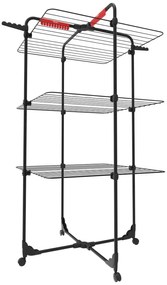 Uscător de rufe negru 30 m Mixer 3 – Vileda