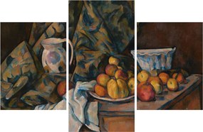 Tablou - Paul Cézanne, Still Life with Apples and Peaches, reproducere (90x60 cm)