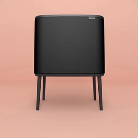 Brabantia Bo Touch 651106 Boklok de 36 de litri, 36 l, preparare lină și silențioasă, deschidere Golam, negru