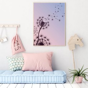 Poster - Fulgi de păpădii (A4)