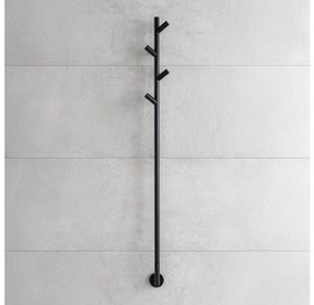 P.M.H. LS1B - Uscător electric pentru prosoape LISA 24W/230V 170 cm IP44 negru