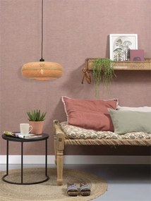 Lustra suspendata eco din bambus Palawan natur, 40x15cm