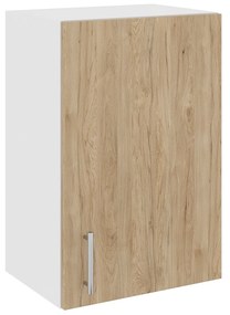 Corp Superior Karo, 1 Usa, Lemn Natural/Alb, 40 x 30 x 60 cm