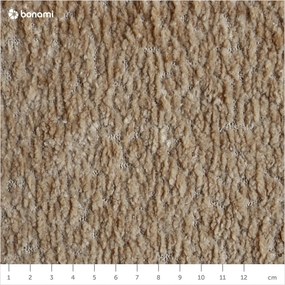 Pat matrimonial galben muștar tapițat cu somieră 160x200 cm Noira Slim – Bonami Selection