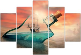 Tablou - Viața in sticla (150x105 cm)