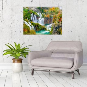 Tablou - Parcul Național Lacurile Plitvice (70x50 cm)