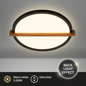 Plafonieră LED Briloner 3844015 - 18 W, 230 V, Ø 31,5 cm