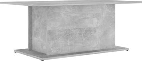 vidaXL Măsuță de cafea, gri beton, 102x55,5x40 cm, lemn prelucrat