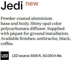 Stalp LED IP65 JEDI PT H120 COFFEE