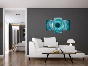 Tablou marea cu barca (90x60 cm)