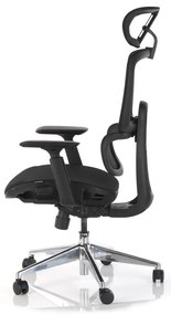 Scaun de birou Lustro, negru