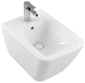 Bideu suspendat, Villeroy&Boch Finion, 37.5x56cm, Alb Alpin CeramicPlus, 446500R1
