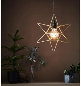 Decorațiune de Crăciun CONTOUR 1xE27/40W/230V auriu Markslöjd 705298