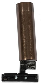 Spot modern bronz închis pentru sistem de șine monofazat 35 mm - Iconic Jeana Luxe