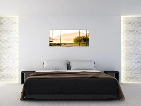 Tablou - balansoar în natură (120x50 cm)