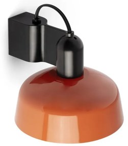Aplica de perete metal TATAWIN negru, orange