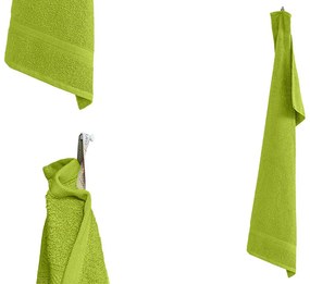 1x prosop de baie CLARYSSE ELEGANCE 70x140 cm + 1x prosop CLARYSSE 60x110 cm 100% bumbac, verde