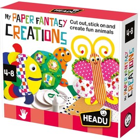 SET DE CREATIE ANIMALE AMUZANTE 4-8 ANI - HEADU (HE54198)