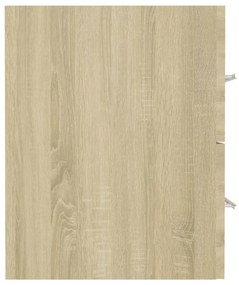 Dulap de chiuveta, stejar Sonoma, 41x38,5x48 cm, PAL Stejar sonoma, fara oglinda, 1