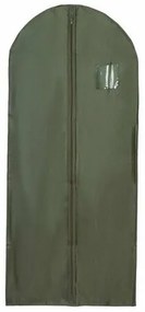 Husă lungă pentru rochii și costume GreenTex,Compactor 58 x 137 cm, verde