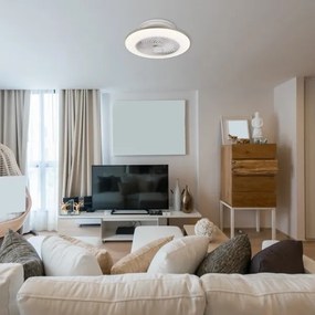 Plafonieră LED dimabilă cu ventilator Rabalux 6710 DALFON LED/36W/230V + telecomandă