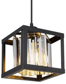 Pendul design modern Mathilde negru mat