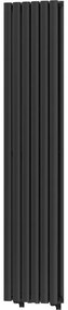 Mexen Dallas calorifer decorativ 1600 x 360 mm, 1039 W, Neagră - W214-1600-360-00-70
