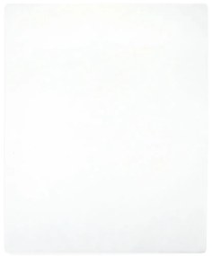 Cearsaf de pat cu elastic, alb, 140x200 cm, bumbac