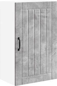 vidaXL Dulap de bucătărie Gri din beton 50 x 31 x 80 cm Lemn compozit