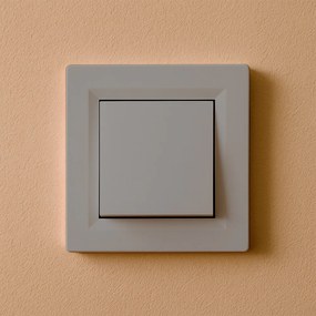 Nova întrerupător unipolar cu un singur circuit 10A 250V fără cadru 101 gri