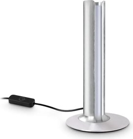 Lampa LED de masa DORICA TL1 ACCIAIO