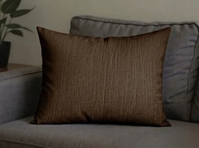 Husa de perna muselina MUSSARI 50x70 cm, maro inchis