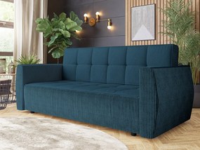 Canapea extensibilă Pexalo (albastru) (cu sp. depozitare). 1105605