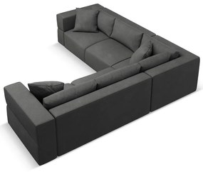 Colțar gri închis (cu colț variabil) Esther – Milo Casa