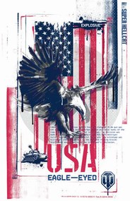 Ilustrație World of Tanks - USA Eagle-Eyed, WOT