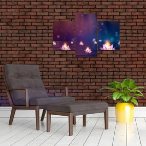 Tablou - Nuferi magici (90x60 cm)