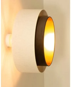 Lustră aplicată NATIA 1xE27/60W/230V alb/maro