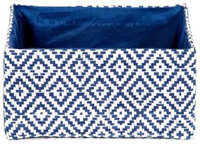 Coș de depozitare pentru baie din material textil 23,5x16x12 cm Enzo – Compactor