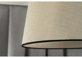 Lustră pe cablu Duolla YUTE 1xE27/15W/230V d. 38 cm gri/negru