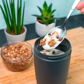 Cutie pentru gustări din două piese Westmark, 700ml , antracit, S