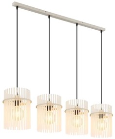 Globo 15698-4HB - Lustră suspendată pe cablu GORLEY, 4xE27/60W/230V