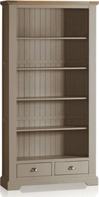 Etajeră lemn masiv gri Ives Personalizabilă, 97 × 31 × 189 cm