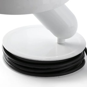 Veioza/Lampa de masa cu clips BELA alba