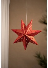 Decorațiune de Crăciun SATURNUS 1xE14/25W/230V d. 45 cm roșu Markslöjd 700122