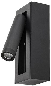 Aplica de perete LED design minimalist Gello negru