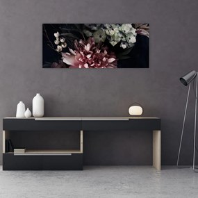 Tablou cu buchet (120x50 cm)